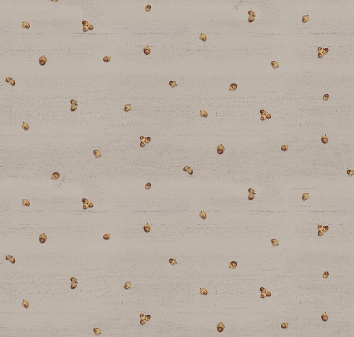 Covered Bridges in Fall Acorn Ditsy Tan by Tara Reed for Riley Blake Designs