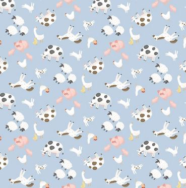 Farm Animals Quilt Backing Kit