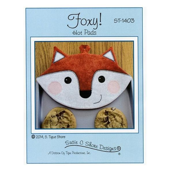 Foxy! Hot Pads Pattern by Suzanne Shore for Susie C. Shore Designs 