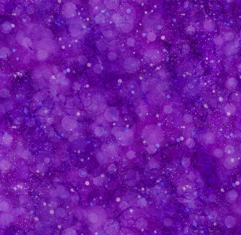 Midwinter Magic Starry Sky Purple by Deborah Edwards & Melanie Samra for Northcott Fabrics
