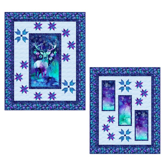 Flowing Stars Quilt Pattern by Pat Syta & Mimi Hollenbaugh of Bound to Be Quilting