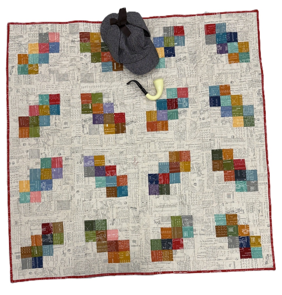 Watson & Holmes Mystery December Kit with Backing