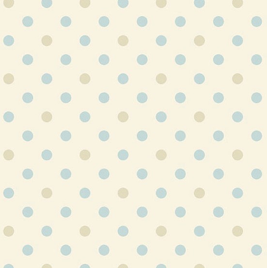 Sewing Bird Pearls Cream by Laundry Basket Quilts for Andover Fabrics