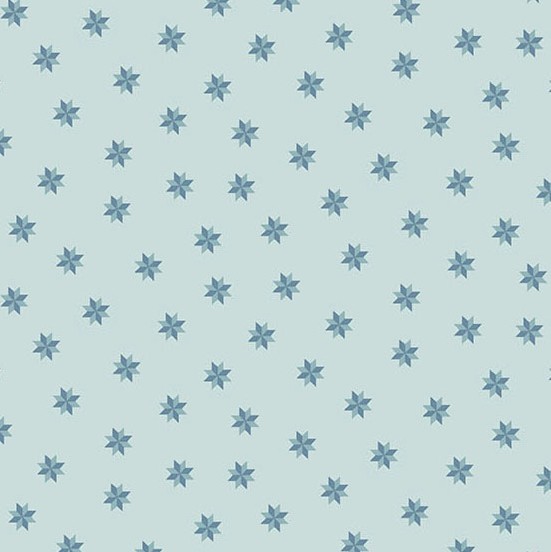 Sewing Bird Le Moyne Star Bluebonnets by Laundry Basket Quilts for Andover Fabrics