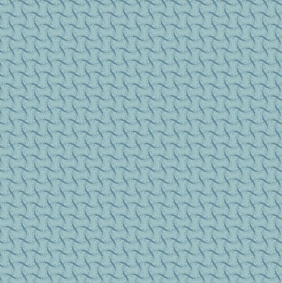 Sewing Bird Ribbon Weave Denim by Laundry Basket Quilts for Andover Fabrics