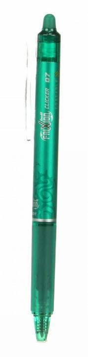 Pilot Frixion Clicker Fine Point Pen Green 0.77Mm