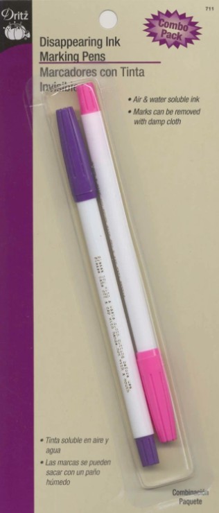 Disappearing Ink Marking Pen Combo Pack from Dritz
