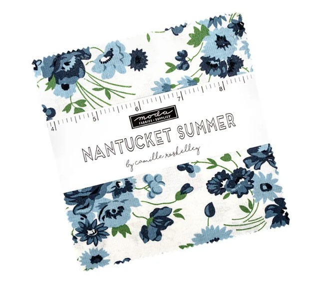 Nantucket Summer Charm Pack by Camille Roskelley for Moda Fabrics