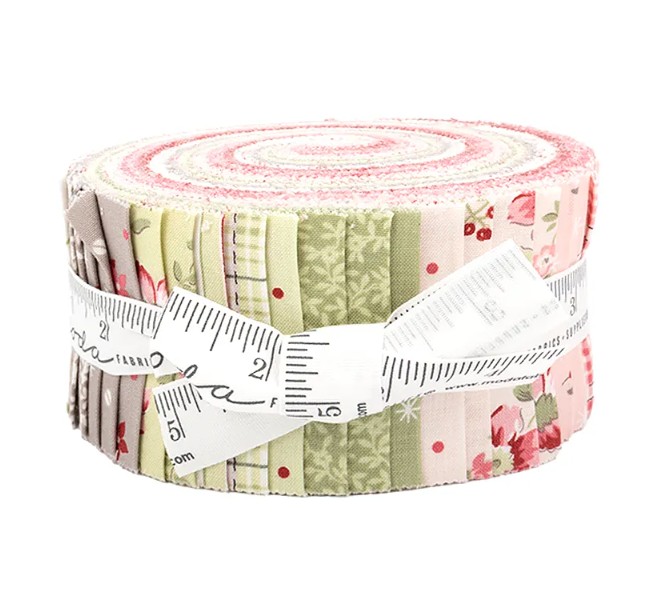 A Very Sweet Christmas Jelly Roll by Bunny Hill Designs for Moda Fabrics