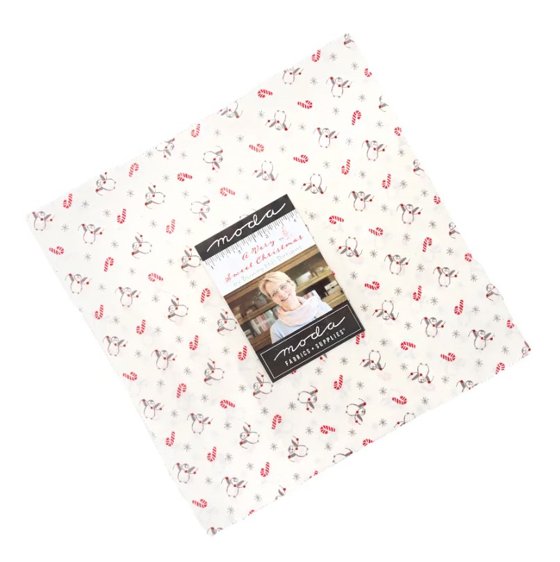 A Very Sweet Christmas Layer Cake by Bunny Hill Designs for Moda Fabrics
