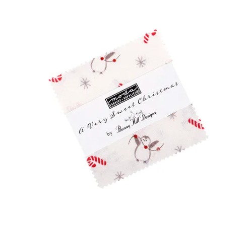 A Very Sweet Christmas Mini Charm Pack by Bunny Hill Designs for Moda Fabrics