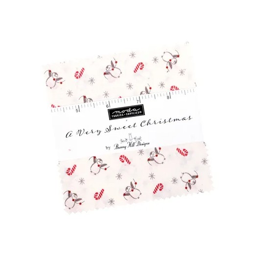 A Very Sweet Christmas Charm Pack by Bunny Hill Designs for Moda Fabrics