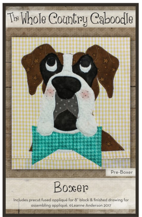 Boxer Precut Prefused Applique Kit from The Whole Country Caboodle