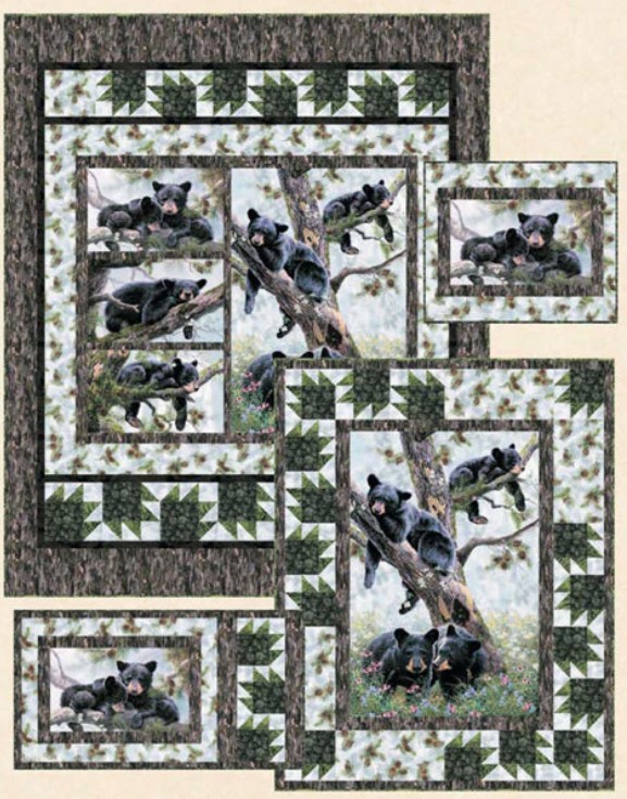 Slumber Bears Quilt Pattern by Terry Albers