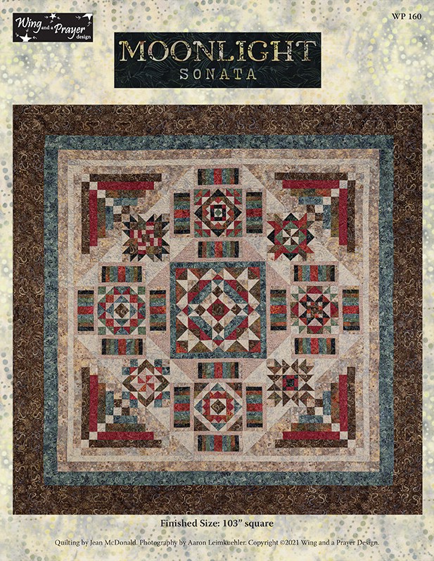 Moonlight Sonata Quilt Pattern from Wing and a Prayer Designs