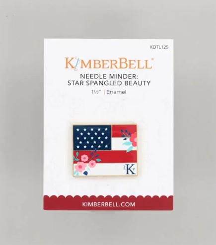 Star-Spangled Beauty Needle Minder from Kimberbell Designs