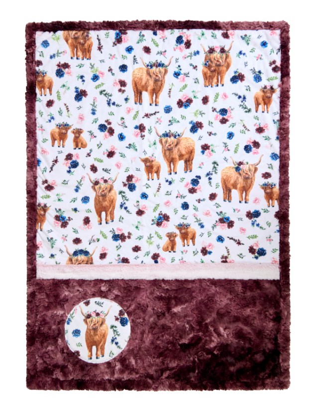 Petal Pastures Lullaby Cuddle Kit from Shannon Fabrics