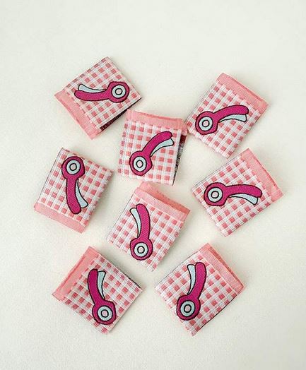 Rotary Cutter Woven Labels by Minki Kim