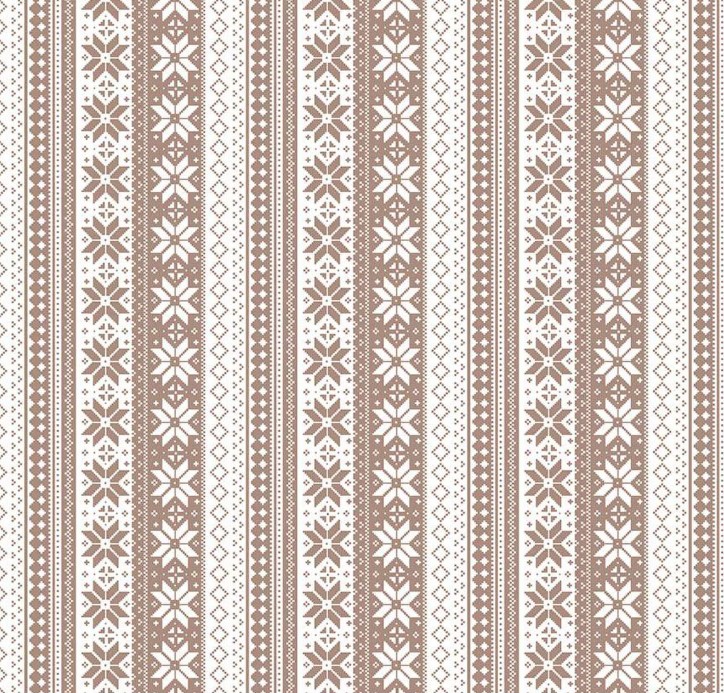 Winter Magic Sweater Stripe Tea Dye by Dani Mogstad for Riley Blake Designs