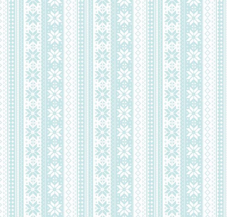 Winter Magic Sweater Stripe White by Dani Mogstad for Riley Blake Designs