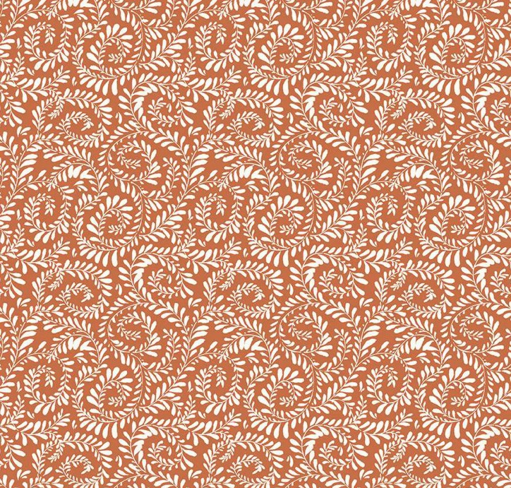 Sunflower Whispers Ferns Pumpkin by Lisa Audit for Riley Blake Designs