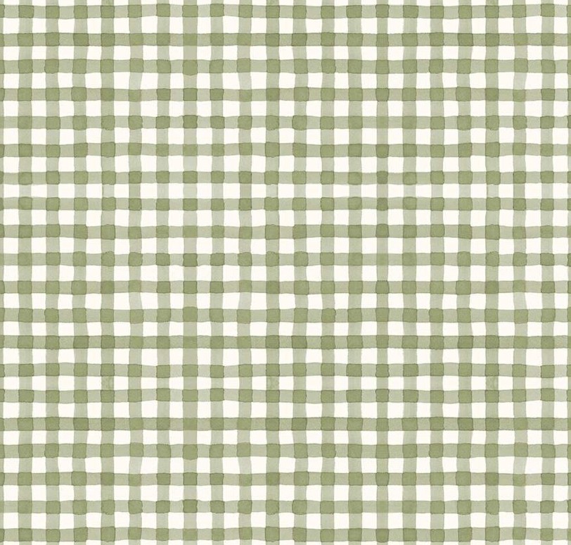 Sunflower Whispers Gingham Green by Lisa Audit for Riley Blake Designs