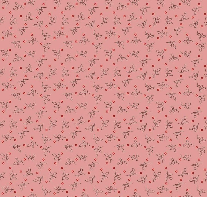 Gentler Times Pleasant Coral by Lori Holt for Riley Blake Designs