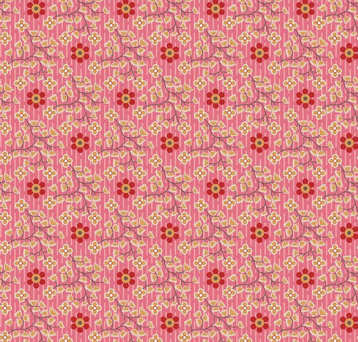 Gentler Times Swell Tea Rose by Lori Holt for Riley Blake Designs