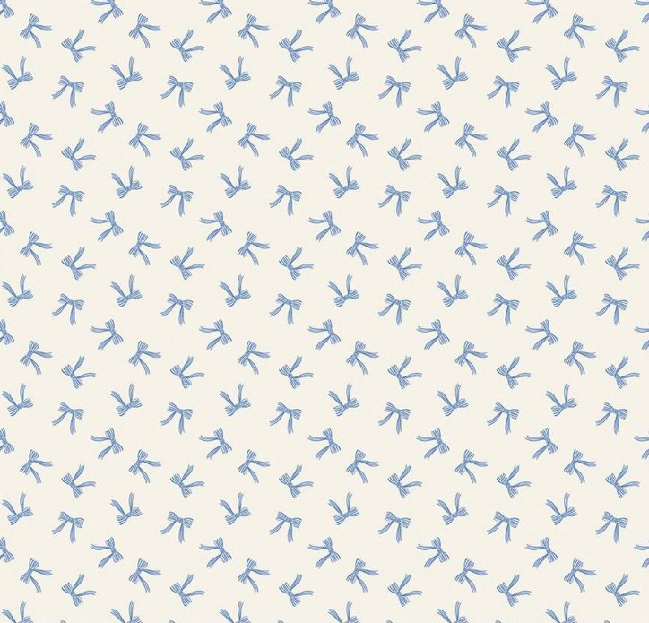 Penelope Bows Cream by My Mind's Eye for Riley Blake Designs