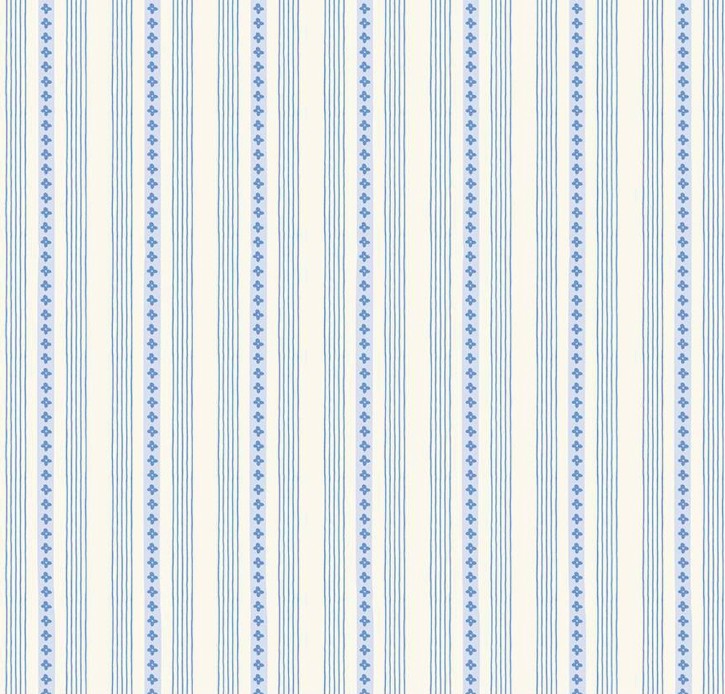 Penelope Stripes Cream by My Mind's Eye for Riley Blake Designs