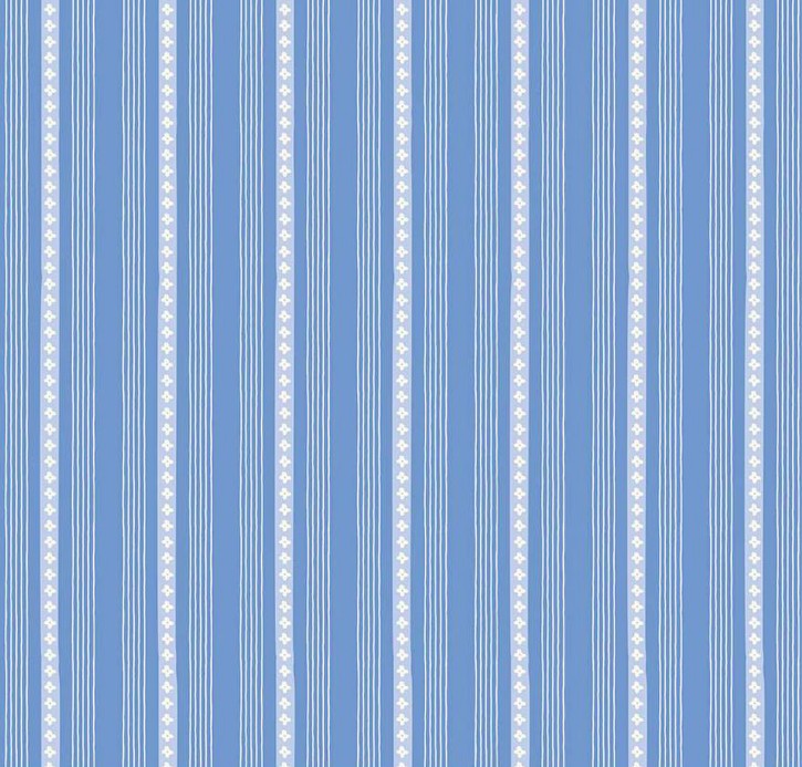 Penelope Stripes Blue by My Mind's Eye for Riley Blake Designs