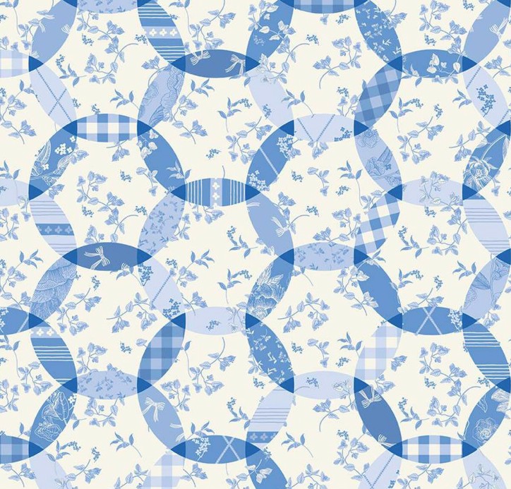 Penelope Cheater Print Cream by My Mind's Eye for Riley Blake Designs