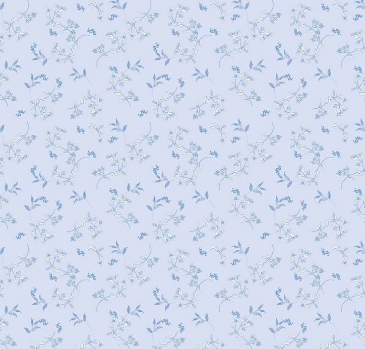 Penelope Stems Sky by My Mind's Eye for Riley Blake Designs