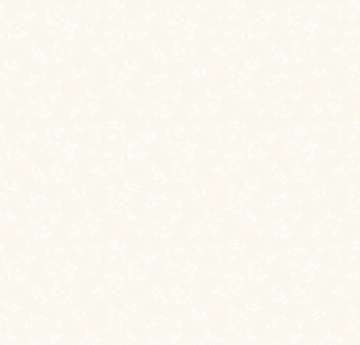 Penelope Stems White on Cream by My Mind's Eye for Riley Blake Designs