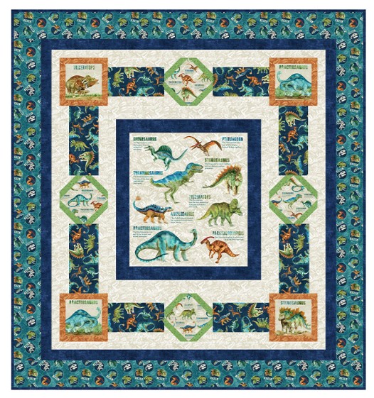 Fossil Friends Quilt Pattern by Pat Syta & Mimi Hollenbaugh