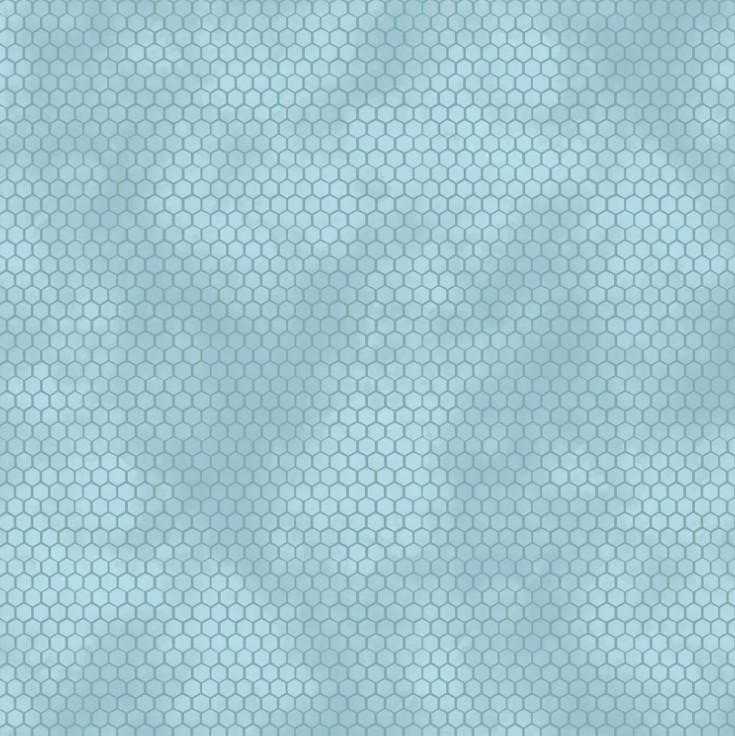 Sunkissed Honeycomb Light Blue by Nancy Mink for Wilmington Prints