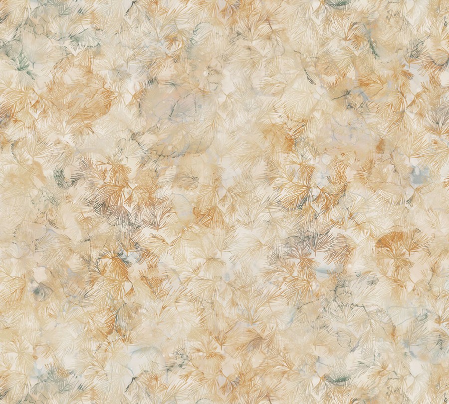 Fox Den Pine Needle Beige by Deborah Edwards & Melanie Samra for Northcott Fabrics