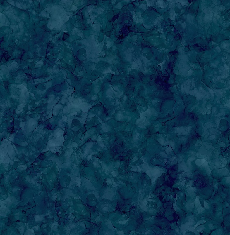 Fox Den Smooth Texture Dark Blue by Deborah Edwards & Melanie Samra for Northcott Fabrics