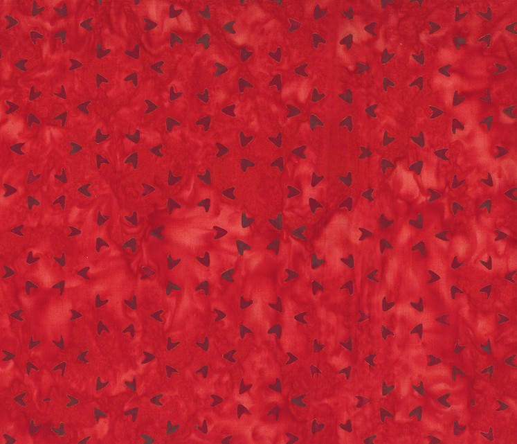 Celebrating 250 Years Batiks Stars Red by Scott Flanagan for Banyan Batiks