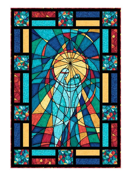 Nativity Window Quilt Pattern by Pine Tree Country Quilts