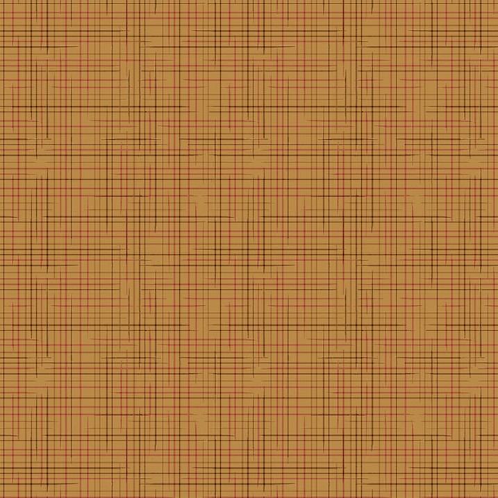 One Sister Yarn Dyes Space Dyed Plaid Gold by Janet Rae Nesbitt for Henry Glass Fabrics