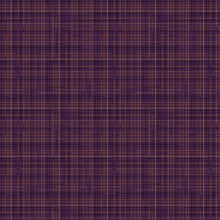 One Sister Yarn Dyes Space Dyed Plaid Purple by Janet Rae Nesbitt for Henry Glass Fabrics