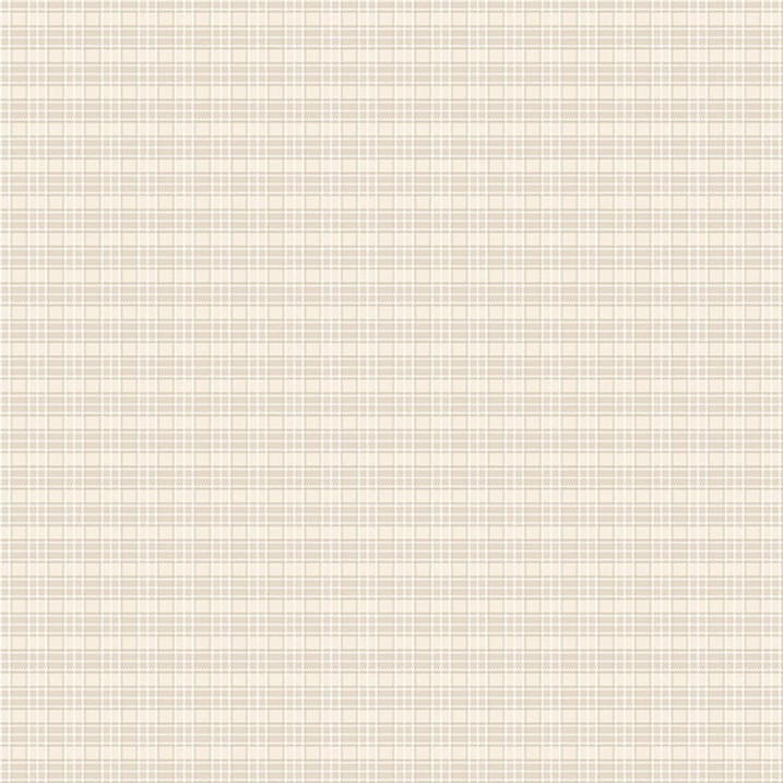 One Sister Yarn Dyes Mini Windows Plaid Cream by Janet Rae Nesbitt for Henry Glass Fabrics