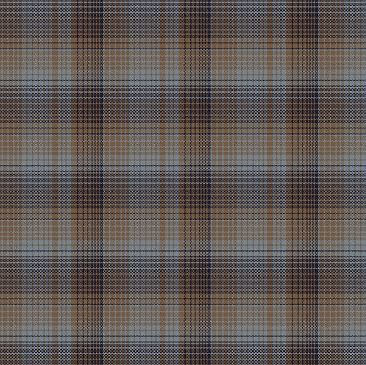 One Sister Yarn Dyes Ombre Plaid Blue Brown by Janet Rae Nesbitt for Henry Glass Fabrics