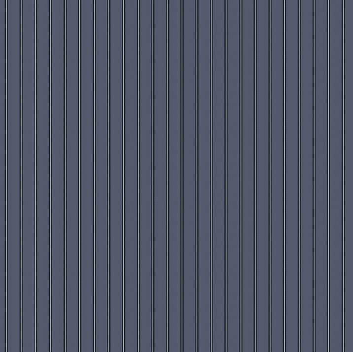 One Sister Yarn Dyes Outline Stripe Blue by Janet Rae Nesbitt for Henry Glass Fabrics