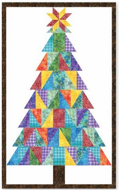 Gandiegow Christmas Tree Quilt by Patience Griffin