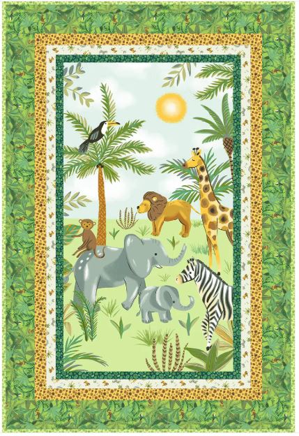 Safari Dreams Flannel Quilt