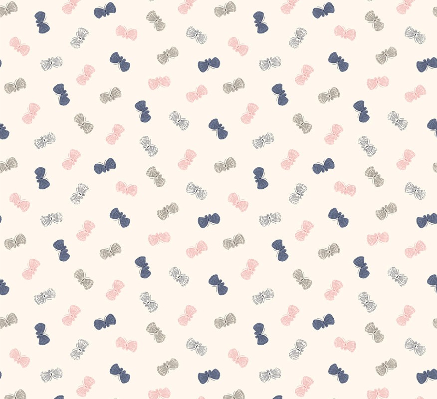 Kitten Fun Butterflies Multi by Julia Khimich for Clothworks