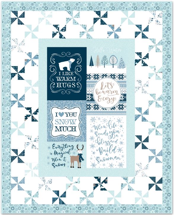 Warm Hugs Quilt by Riley Blake