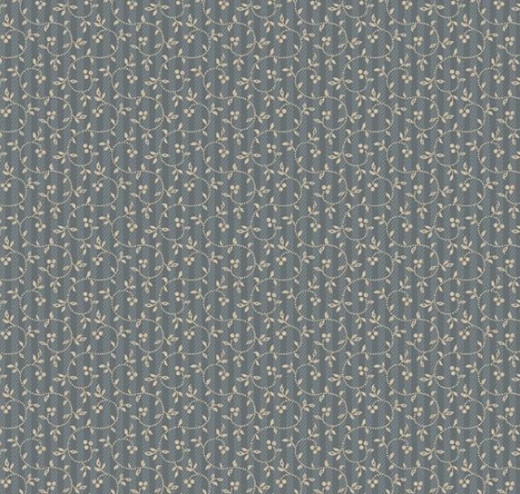 Franklin House Vine Blue by Dolores Smith for Marcus Fabrics